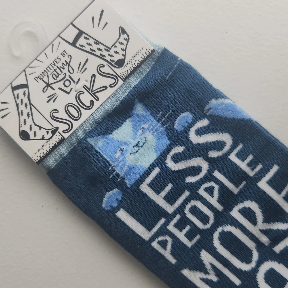 Cat Lover Set Sassy Cat Mug And Socks Women's